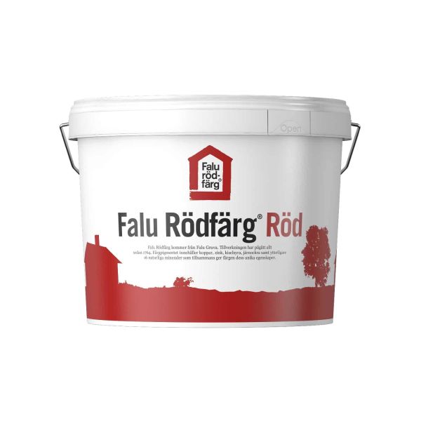 Falu Rödfärg Original Fasadfärg helmatt Röd
