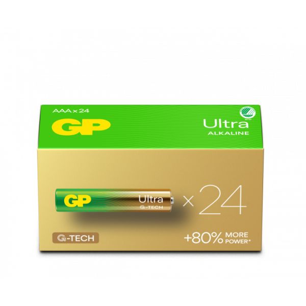 GP Batteries Super Alkaline 24AU/LR03 Batteri alkaliskt AAA 24-pack