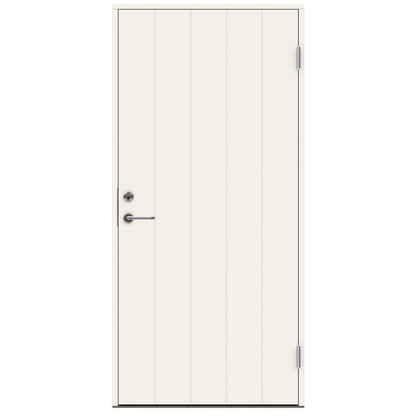 Swedoor P-100 Ytterdörr vit (S 0502-Y) 2080×888 mm