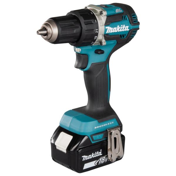 Makita DDF484RGJ Borrskruvdragare med batteri och laddare