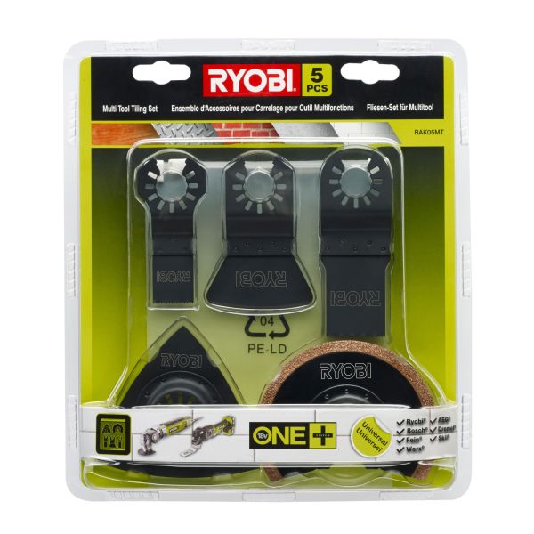 Ryobi RAK05MT Sågbladssats 5 delar