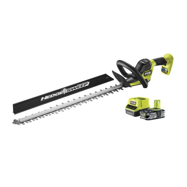 Ryobi RY18HTX60A-125 Häcksax med batteri och laddare