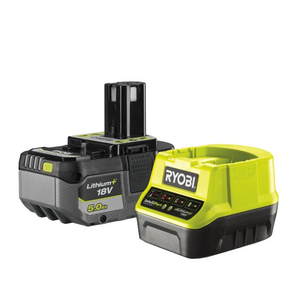 Ryobi RC18120-150X Laddpaket 18V 5,0 Ah