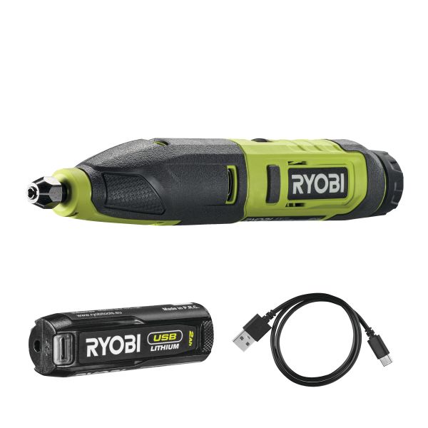 Ryobi RPC4-120G Stämjärn med batteri och laddare