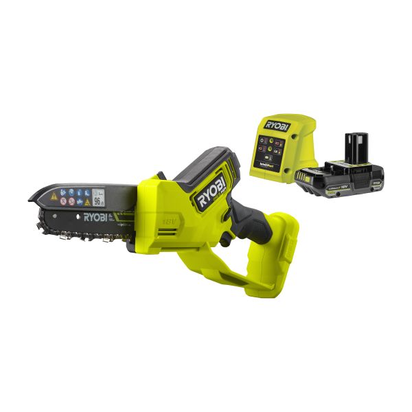 Ryobi RY18PSX15A-120 Grensåg med batteri och laddare