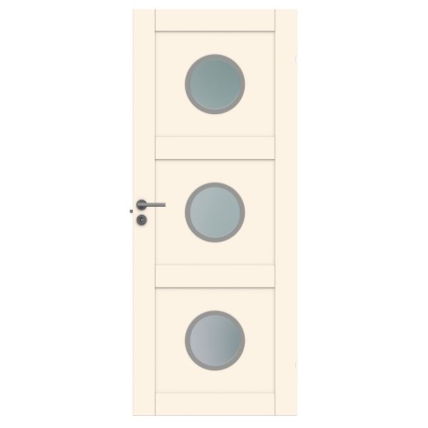 Swedoor Unique GWA 03L 330 Innerdörr vit (S 0502-Y) 2040×625 mm