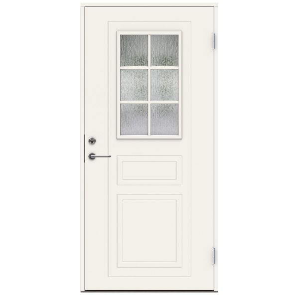 Swedoor P-710 Ytterdörr vit (S 0502-Y) 2080×988 mm