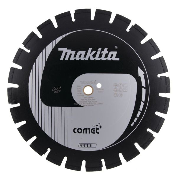 Makita Comet B-42905 Diamantklinga 400×25,4×10 mm asfalt