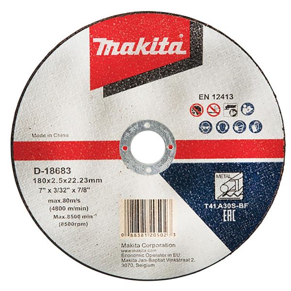 Makita D-18683 Kapskiva 180×2,5 mm