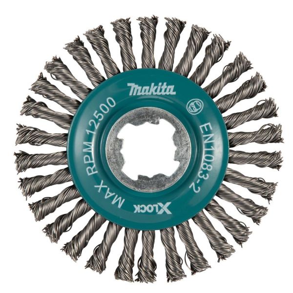 Makita D-73411 Stålborste X-Lock 12 500 min⁻¹ 115×0,5 mm