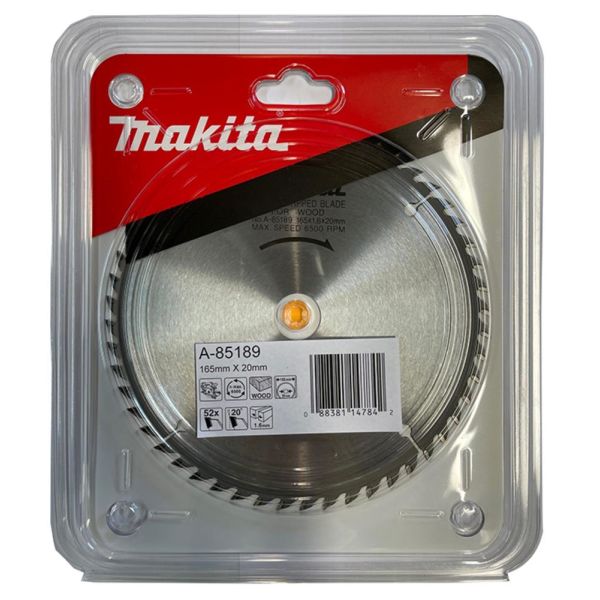 Makita A-85189 Sågklinga trä 165x20x1,6 mm