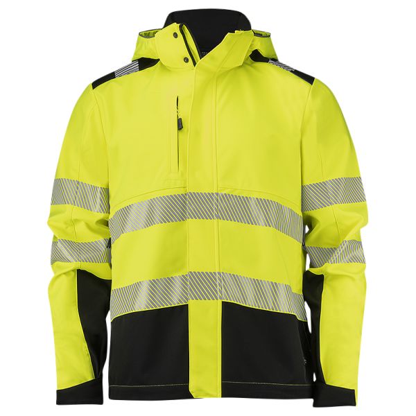 Texstar FJ87120990190 Softshelljacka Hi-Vis gul/svart Hi-Vis gul/svart