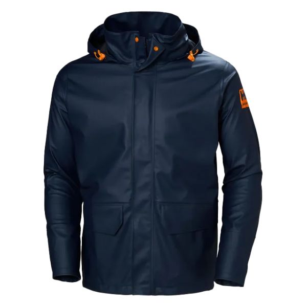 Helly Hansen Workwear Gale Regnjacka marinblå M