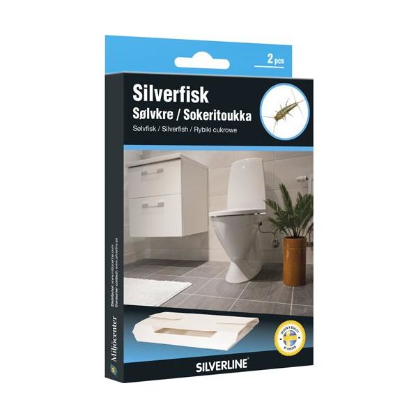 Silverline 22491 silverfiskfälla, 2-pack