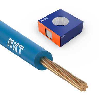 NKT FQ XTRA Installationskabel 450/750V, 1.5 mm², 100 m ring