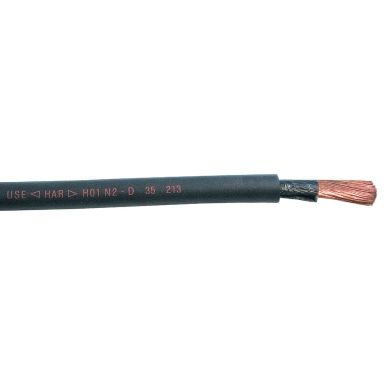 Nexans 20006190100 Sveisekabel SO(H01N2-D) 300 V
