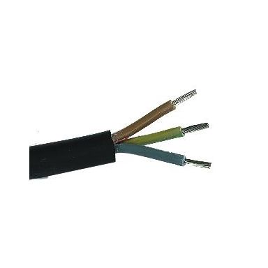 Gelia 90000889 Kabel svart, 3G1.5, RDOE, H07RN-F