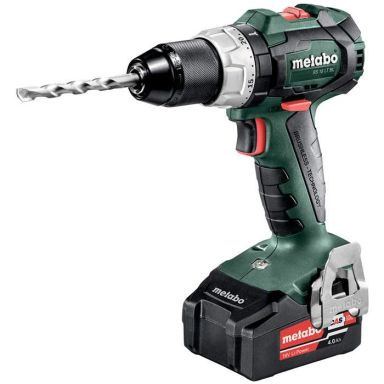 Metabo BS 18 LT BL Bore-/skruemaskine med 2 stk 4,0 Ah batterier og oplader