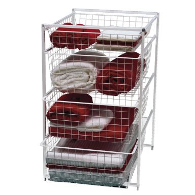 Elfa 745510 Backstativ 740 x 550 x 540 mm, vit
