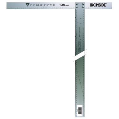 Ironside 154201 Gips vinkel 900 mm, aluminium