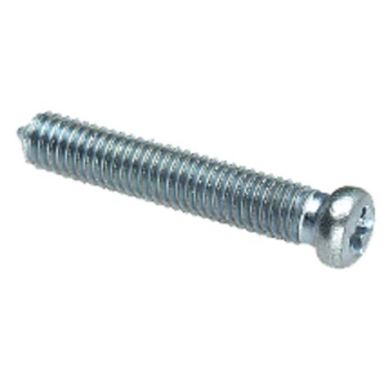 ASSA 461726800057 Cylinderskruv med midja, förzinkad