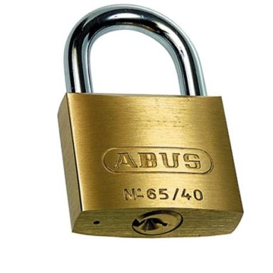ABUS 65/40 LL Hængelås 40 x 6 x 23 mm, lige låsning