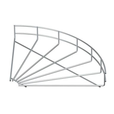 Obo Bettermann 6001963 Lankahyllyn kulmakappale sähkösinkitty