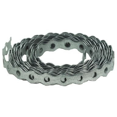 Gelia 3000501731 Patenttape galvaniseret stål, 3 m