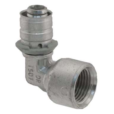 Uponor 1873247 Tryk vinkel 90°, indvendigt gevind