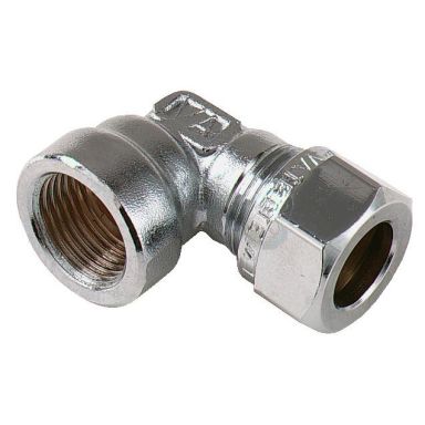 Vatette FG036053520 Overgangsvinkel 90°, forkromet, indvendigt gevind