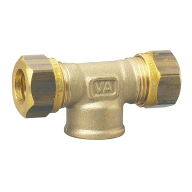 Vatette FG0376758 T-stykke Inv tråd midt