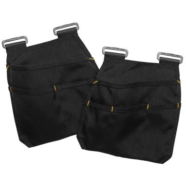 Snickers Workwear 9794 Værktøjslomme Fleksibel, sort, pakke med 2 stk
