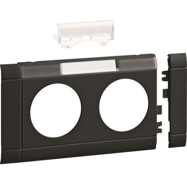 Hager GB080219011 Fronteramme 2-veis, 80 mm