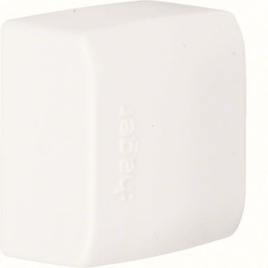 Hager ATA122069016 Endestykke for minikanal, 13x24 mm