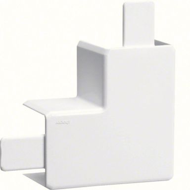 Hager LFF2003559016 L-stykke for matekanal, 20x35 mm