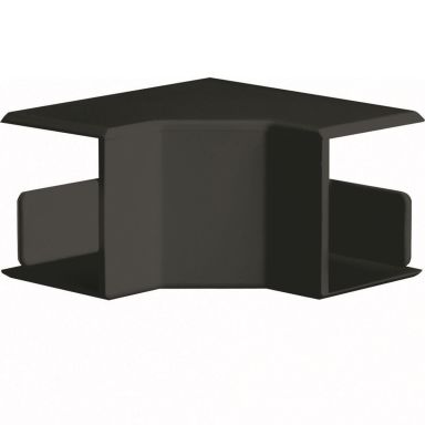 Hager LFF2003549011 Innvendig hjørne for matekanal, 20x35 mm, svart