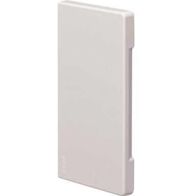 Hager BRA6513069016 Endestykke for vindusbenchkanal, 68x130 mm