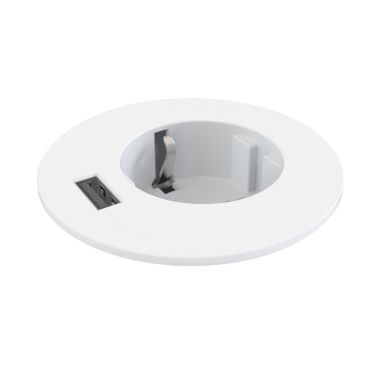 Kondator Powerdot Midi PM61 Bordsuttag Schuko + USB/A
