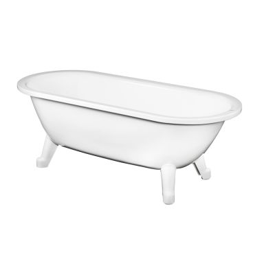 Gustavsberg GB2063680001 badekar hvid, krombelagt bundventil