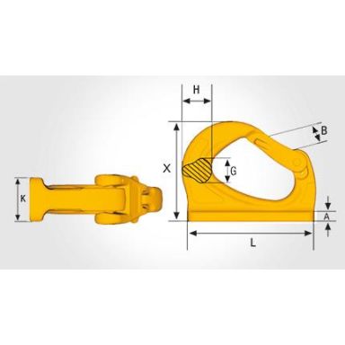 Gunnebo Z6455730 Universal krog 3T