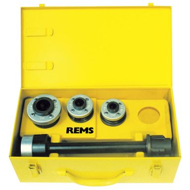 REMS S Set Rørgevindskærer 3/8"-1/2"-3/4"