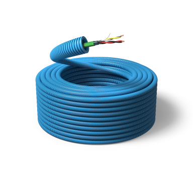 PM FLEX KNX Kabel forhåndslagt, 16 mm x 100 m, 2 x 2 x 0,8 mm²