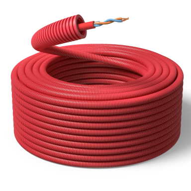 PM FLEX ELQYB Kabel forhåndslagt 16 mm x 100 m, 2 x 1 mm²