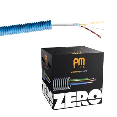 PM FLEX KNX ZERO Signalkabel forhåndslagt, 16 mm x 100 m, 2 x 2 x 0,8 mm²