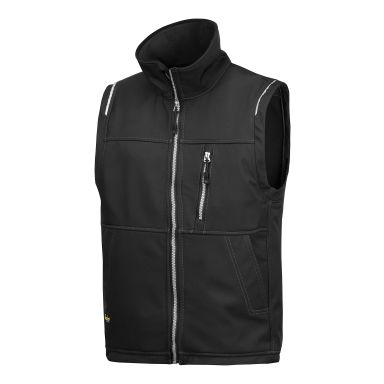 Snickers 4511 Softshellvest svart