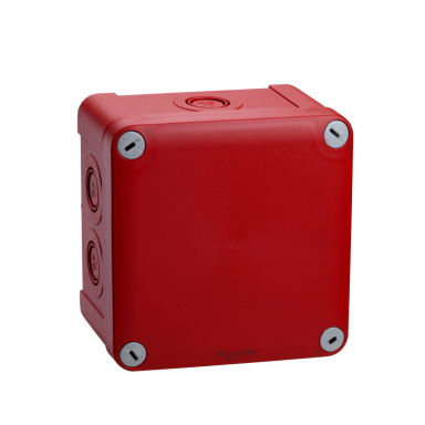 Schneider Electric ENN05175 Branddosa utvändig, röd