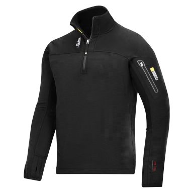 Snickers 9435 Neulepaita musta, mikrofleece