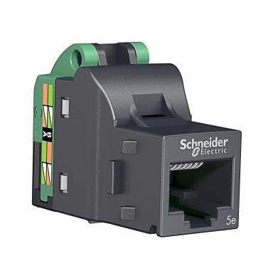 Schneider Electric Actassi S-One DPM Kat 5e UTP Modularjack verktygslös anslutning