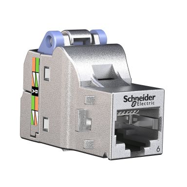 Schneider Electric Actassi S-One DPM Kat 6 STP Modulærjack Avskjermet
