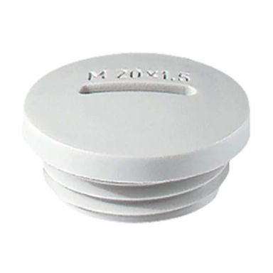 Rutab 1476675 Sulkutulppa vaaleanharmaa, lasikuituvahvisteinen